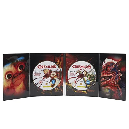 Vista 3 de Gremlins 30th Anniversary Exclusive Diamond Luxe Limited Edition Blu-ray 2 Disk Rare Region free