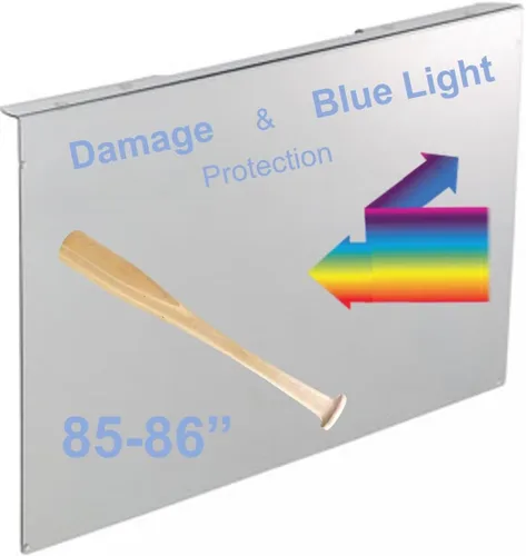 Vista 11 de VizoBlueX Protector de pantalla de TV de 77 pulgadas contra luz azul y daños. Escudo de protección y filtro anti-luz azul que bloquea UV para LCD