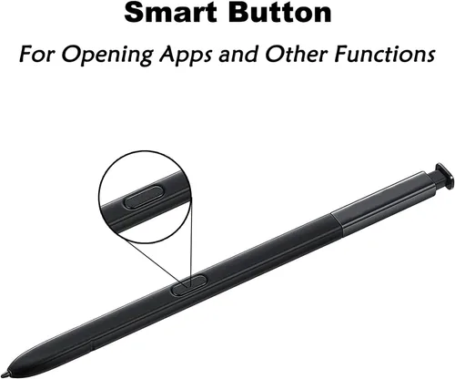 Vista 4 de Note 9 - Lápiz capacitivo (sin Bluetooth) para Samsung Galaxy Note 9, pantalla táctil S Pen para Samsung Galaxy Note9 N960, todas las versiones Negro