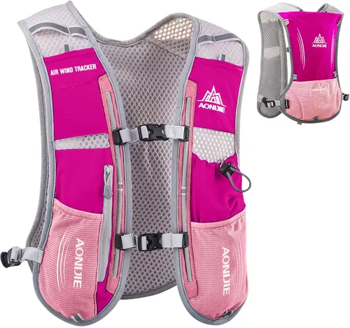Vista 16 de Azarxis Hydration Running Vest Backpack Pack 5L 5.5L for Women and Men Jogging Trail Race Marathon Cycling Hiking