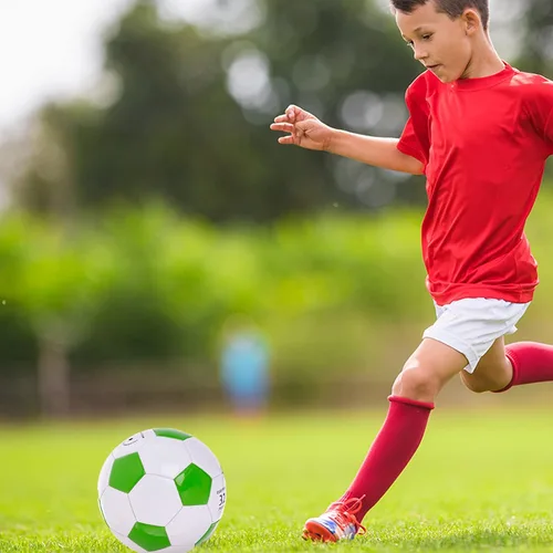 Vista 4 de Balón de fútbol tamaño 2 con bomba pequeña y aguja para entrenamiento en interiores y exteriores, práctica, sofá, escuela, regalo para niños