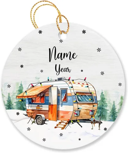 Vista 24 de Adorno de Navidad personalizado con tiro con arco, adorno de Navidad con arco de tiro con arco 2024, regalos de adorno de Navidad de tiro con arco
