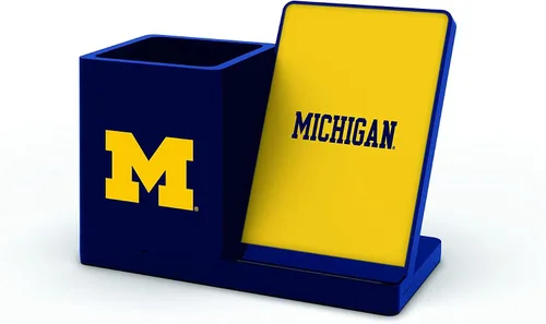 Vista 9 de SOAR NCAA - Soporte de carga inalámbrico unisex para teléfono celular y organizador de escritorio