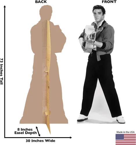 Vista 2 de Imágenes en cartón de Elvis Presley , Cartón, talla única Elvis 19