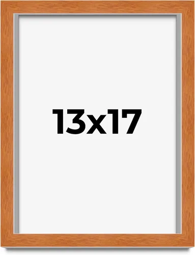Vista 299 de Marco de 3 x 3 pulgadas de madera maciza de nuez y miel marrón con plexiglás acrílico UV, respaldo de tablero de espuma y accesorios para colgar