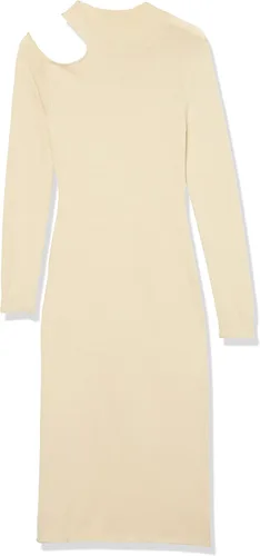 Vista 5 de The Drop Aaron - Vestido de suéter midi con cuello alto falso para mujer
