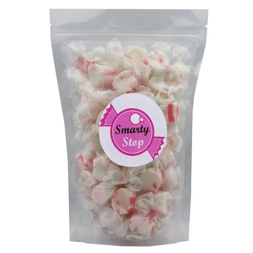 Vista 3 de Dulces gourmet suaves y masticables de agua salada, envueltos individualmente, bolsas a granel (menta, 1 libra (paquete de 1))