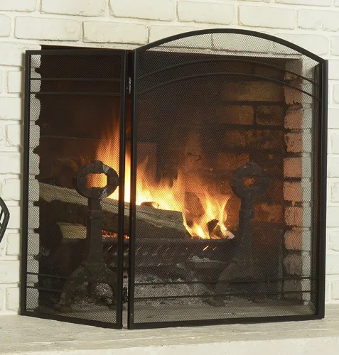 Vista 2 de ShelterLogic Chimenea Pantalla Clásica, Negro, 90393