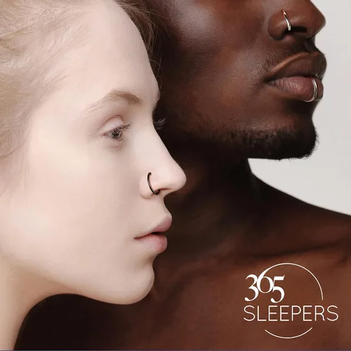 Vista 21 de 365 Sleepers - Piercing para el cuerpo de acero quirúrgico 316L, 20G, 18G, 16G, 14G, 12G, 10G, 8G, 6G, con sección abisagrado, se vende por unidad
