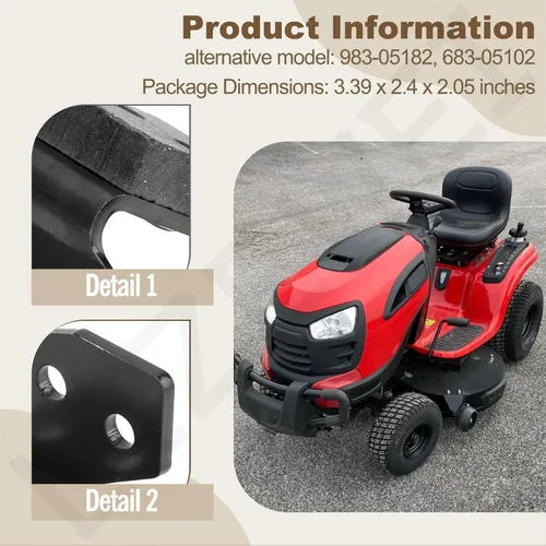 Vista 3 de 983-05182A - Conjunto de freno de cubierta para tractor de césped MTD/Craftsman/Troy-Bilt 983-05182, 683-05102