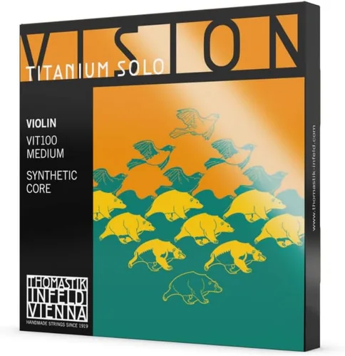 Vista 2 de Thomastik -Infeld Vision Violín Solo Titanio Solo Cuerda en D - Escala 4/4 - Nº VIT03