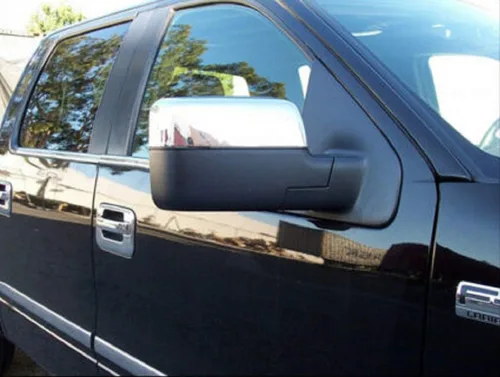 Vista 3 de Cubierta de espejo lateral cromada superior para Ford F-150 F150 2004-2008