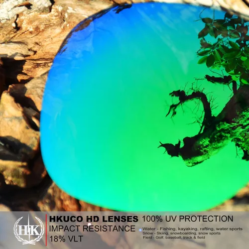 Vista 3 de HKUCO - Lentes de repuesto para Oakley Holbrook XL OO9417