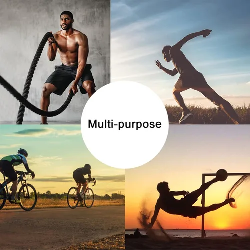 Vista 7 de Camisa de compresión para hombre, manga corta, camiseta casual y deportiva, camiseta atlética para fitness