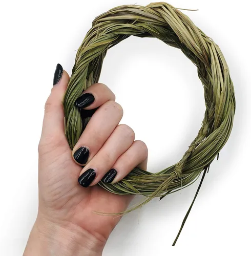 Vista 5 de Alternative Imagination Sweetgrass Braid - Incienso natural - 18 a 23 pulgadas de largo