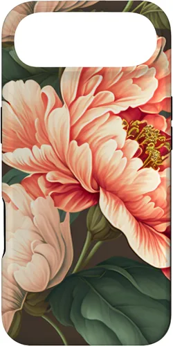 Vista 27 de Vintage Peony Inspired Flower Plant Lover Funny Gardening Case for iPhone 17