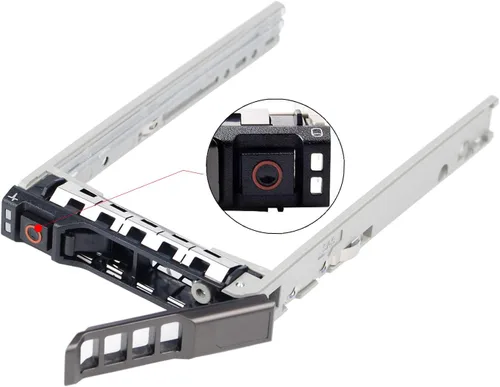 Vista 4 de Bandeja de disco duro Caddy 8FKXC 08FKXC Soporte de disco duro 2.5" Montaje SSD