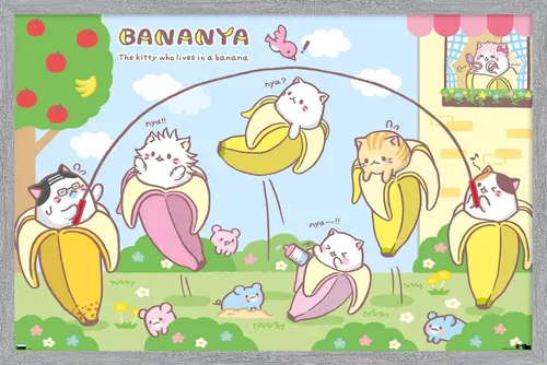 Vista 13 de Trends International Bananya - Póster de pared con cuerda de saltar
