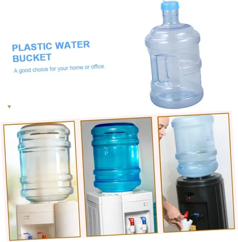 Vista 8 de IMIKEYA Botella de agua con asa: Jarra de agua Botella de galón Botella de agua motivacional Jarra Reutilizable Contenedor de agua grande Botella