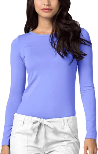 Vista 11 de Adar Underscrubs para Mujeres - Camiseta Underscrub de Manga Larga Comfort Aguamarina (Aquamarine)
