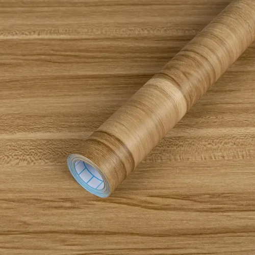 Vista 14 de Decoroom Papel de contacto de grano de madera, nogal oscuro, papel de contacto para encimeras, aspecto de madera, envoltura de vinilo autoadhesiva