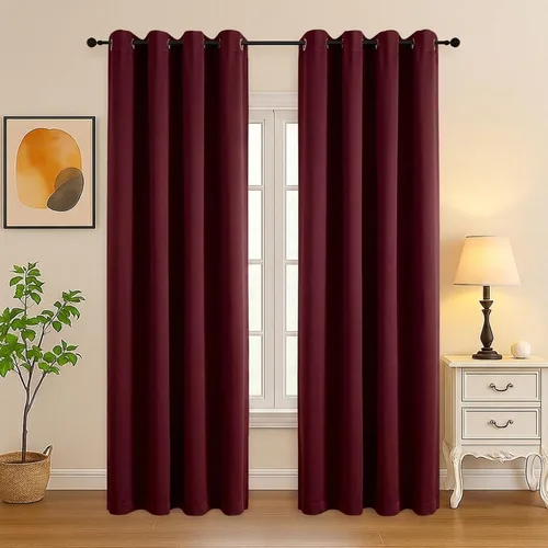 Vista 222 de Simplebrand Juego de 2 paneles de cenefa aguamarina para ventana de cocina de 14 pulgadas de largo, cortinas de oscurecimiento de habitación