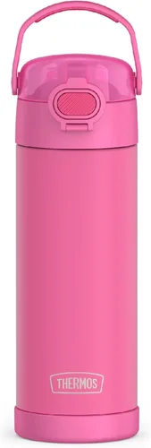 Vista 60 de THERMOS FUNTAINER - Botella aislada al vacío de acero inoxidable de 16 onzas con tapa ancha de boquilla, MINECRAFT (paquete de 6)