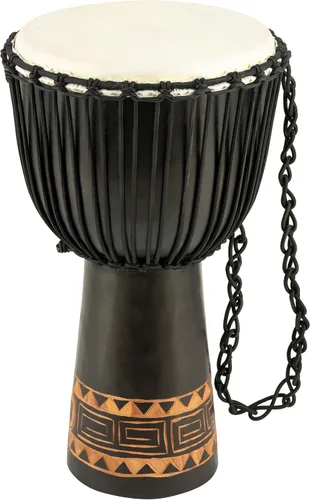 Vista 15 de Meinl Percussion Tambor Djembe 8" x 15.75" - NO HECHO EN CHINA Artefacto
