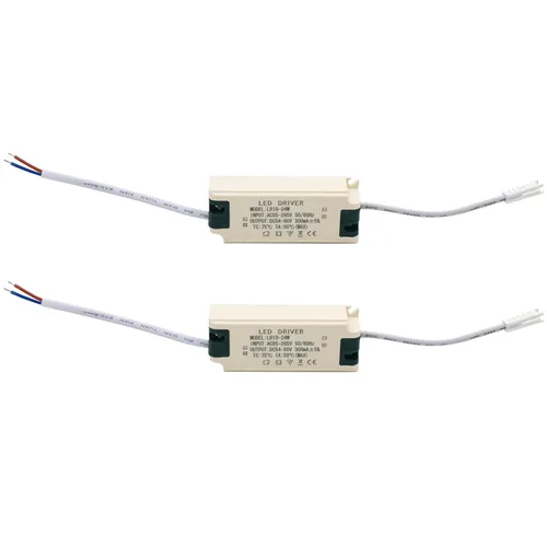 Vista 8 de Conductor LED de 3-5W, corriente constante 300mA AC 85-265V Salida 9-20V DC Conector hembra Rectificador Transformador Fuente de alimentación externa