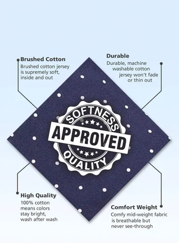 Vista 10 de PajamaGram Pijamas para mujer - Conjuntos de pijamas para mujer, camiseta sin botones, 100% algodón