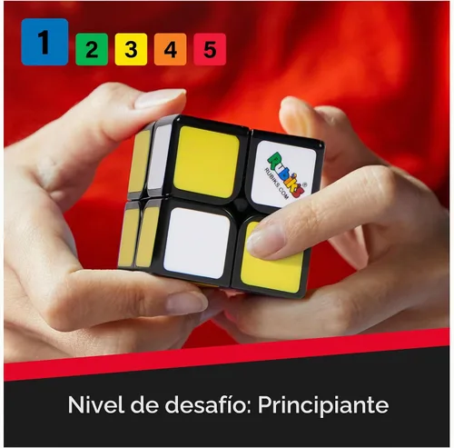 Vista 6 de Rubik’s Cube, Aprendiz, Cubo Principiante 2x2, Rompecabezas Clásico de Combinación de Colores, Rompecabezas Sensorial para Solución de Problemas