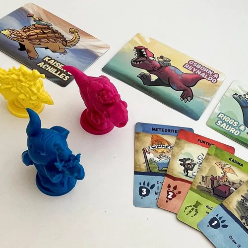 Vista 6 de Draco Studios Dodos Riding Dinosaurs (DAO-42100)