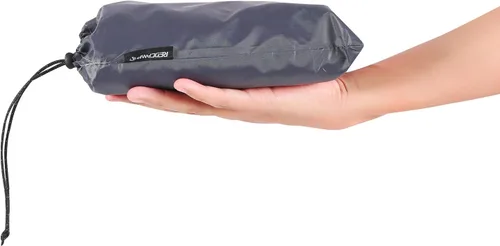Vista 6 de REDCAMP Lona impermeable para acampar, gris/verde 4 en 1 multifuncional tienda de campaña para acampar, senderismo, mochileros Gris 2-3 Persona