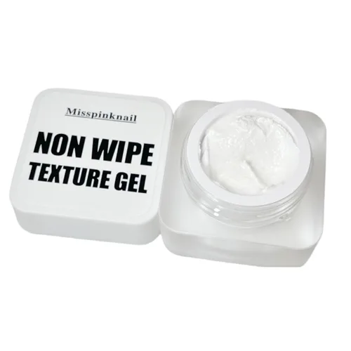 Vista 6 de Textura Gel semi sólido 0.21 oz polvo espejo 3D arena textura yeso escultura blanco en color claro trazo en relieve pintura gel