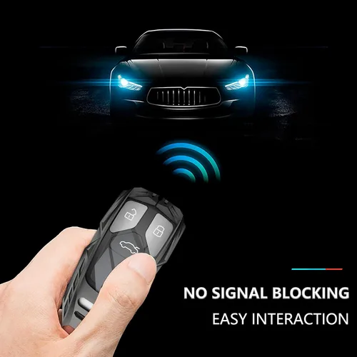 Vista 5 de Funda para Llavero Audi, Llavero, Protección de Aleación de Zinc Funda para Llave de Automóvil para A3 A4 A5 A6 Q7 Q5 TTS SQ5 R8 RS4 RS5 S5