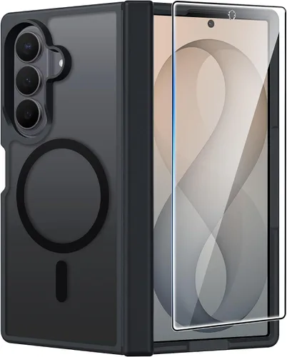 Vista 41 de FNTCASE Funda magnética para Samsung Galaxy Z Fold 7 con protección de A B-Clear