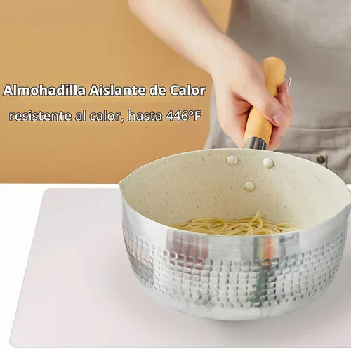 Vista 5 de Gartful Alfombrillas de silicona para encimera de cocina, protector de encimera de silicona grande de 25 x 17 pulgadas, antideslizante, resistente