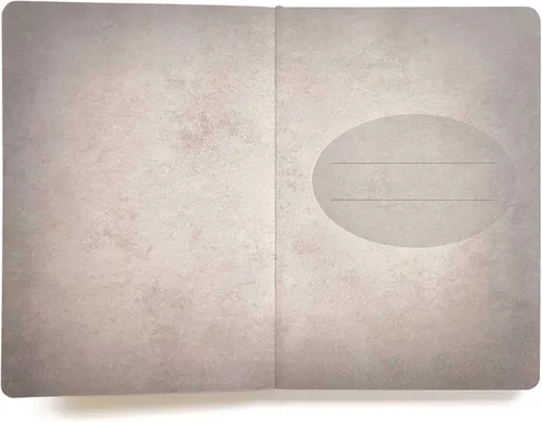 Vista 2 de Paper House Productions Harry Potter - Diario de 8" con acento de papel de aluminio y cubierta suave, con marcador de página de cinta de raso