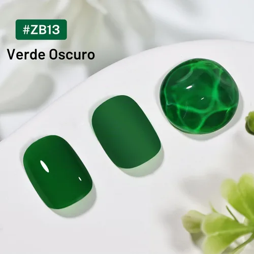 Vista 2 de OpenLive 16.5ml Esmalte de uñas verde oscuro de gran volumen de secado rápido, brillo duradero, para uñas de dedos y dedos de los pies, arte de uñas