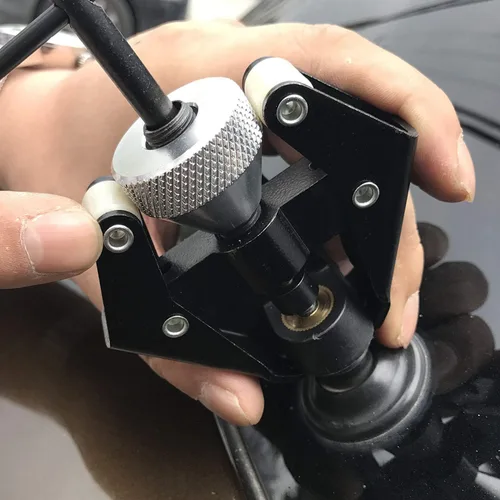 Vista 5 de OTUAYAUTO Herramientas de extracción de terminales de batería y extractor de brazo de limpiaparabrisas flexibles y duraderas, quitar los brazos