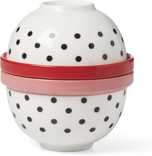 Vista 7 de kate spade new york On The Spot - Juego de anidación, 8 piezas, blanco/multicolor