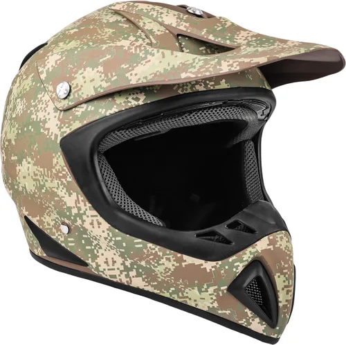 Vista 2 de Casco y gafas todoterreno para adultos