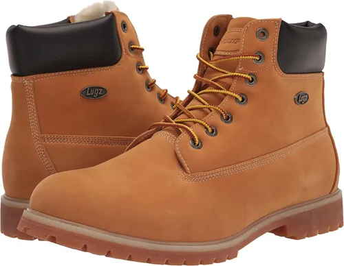 Vista 7 de Lugz Mens Convoy Lace Up Casual Botas Tobillo - Negro