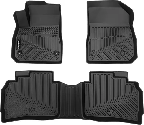 Vista 68 de Tapetes de piso para todo clima y forro de carga con respaldo para Chevrolet Suburban de 7 asientos 2021-2025 / GMC Yukon XL de 7 asientos
