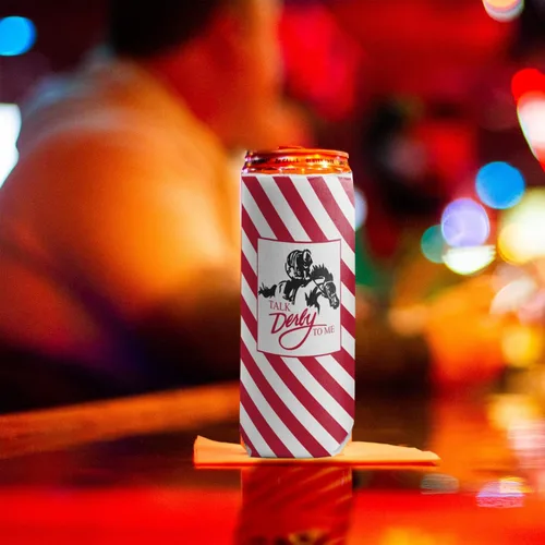 Vista 3 de VictoryStore SLIM Derby Enfriadores de latas y bebidas Derby, Talk Derby To Me Sknny - Enfriadores de latas, suministros para fiestas de carreras