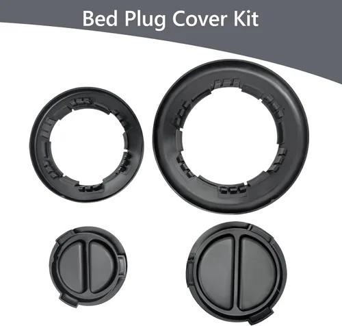 Vista 6 de Kit de cubierta de enchufe de cama compatible con Dodge Ram 2500 3500 2014-2019 Reemplaza 68225506AA camiones remolque Prep Group