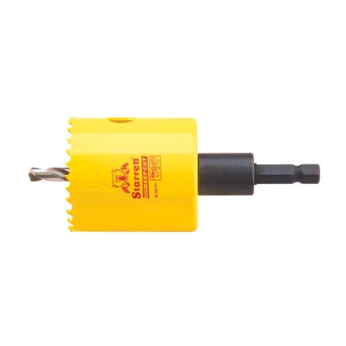 Vista 48 de Starrett LS - Corona perforadora HSS de corte profundo 1-7-8" (48mm) (DCH0178-G)