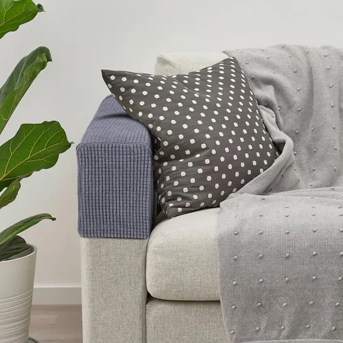 Vista 9 de SUPVOX Funda elástica universal para reposabrazos de sofá, 2 piezas, protector de reposabrazos elástico de vellón suave para sofá y sillón, toallas