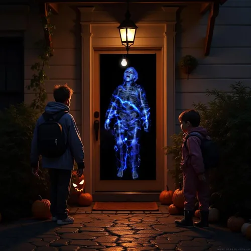 Vista 3 de AtmosFX® Spooky Halloween Hollusion Vol 1 Decoración digital en USB Incluye 8 efectos de video Atmosfx para Hallloween