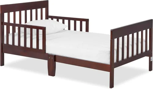 Vista 10 de Dream On Me Finn - Cama para niños pequeños, color negro, con certificado Greenguard Gold y JPMA, acabados no tóxicos, hecha de madera de pino